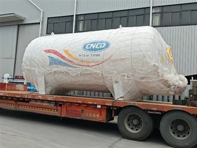 15m³ Horizontal Cryogenic Liquid Storage Tank