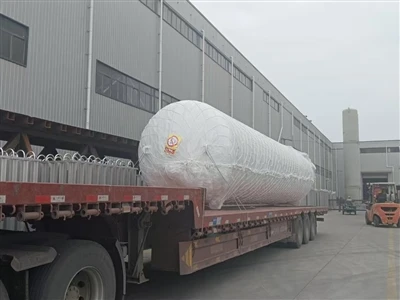 Today 50 Cubic Meters Of Cryogenic Liquid Storage Tanks Were Shipped To South...