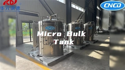 Our Cryogenic Micro Bulk Tank