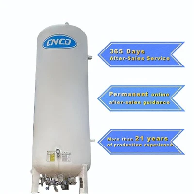 25M3 16Bar Cryogenic Gas Liquid Storage Pressure Vessel From Factory