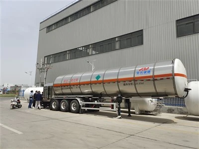 Co2 Tanker Truck Semi Trailer Transport For Sale