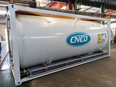 Energy Storage Container Iso Standard 20Ft Cryogenic Liquid Lox Lin Lar Iso Tank Container