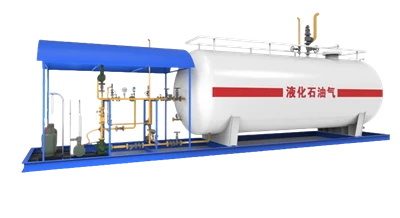 Factory Direct Sale 60 Cbm Lpg Filling Stations Manufacturer Mobile Gas Filling Station