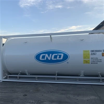 Liquid Nitrogen Storage Transport Iso Tank Container